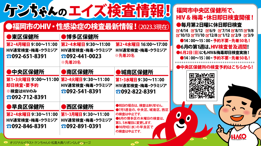 福岡市の検査情報